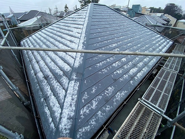 横暖ルーフαｓ　屋根カバー工事